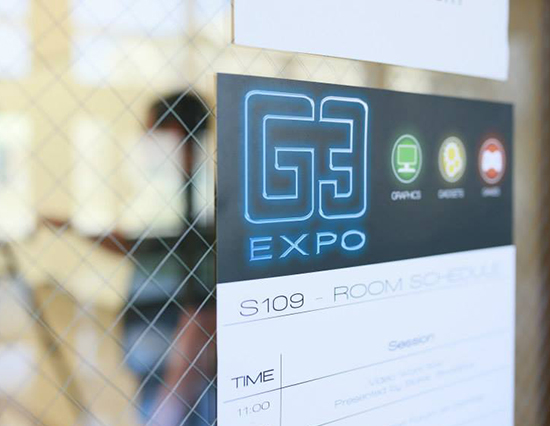 G3 Expo location signs